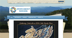 Desktop Screenshot of owengroupwovens.com